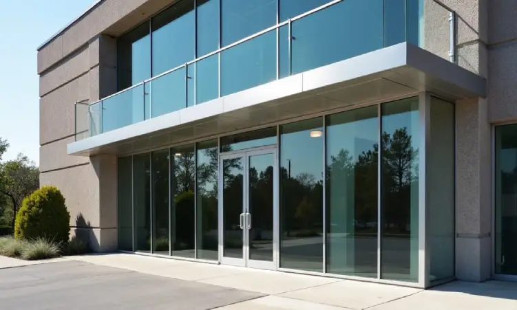 انواع درب شیشه ای