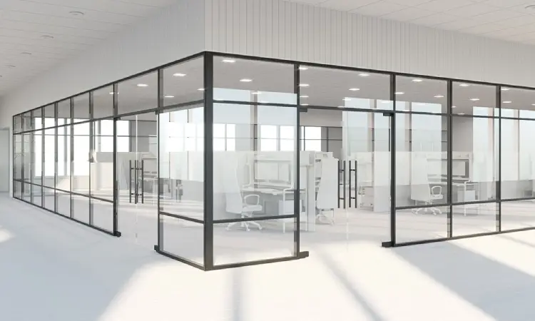 پارتیشن دو جداره اداری