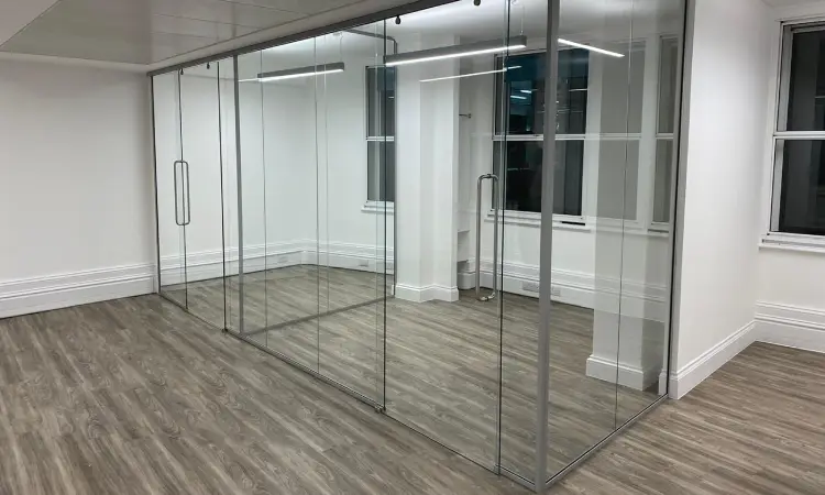 انواع درب شیشه ای پارتیشن