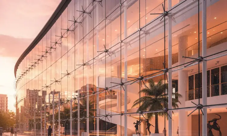 نمای شیشه ای