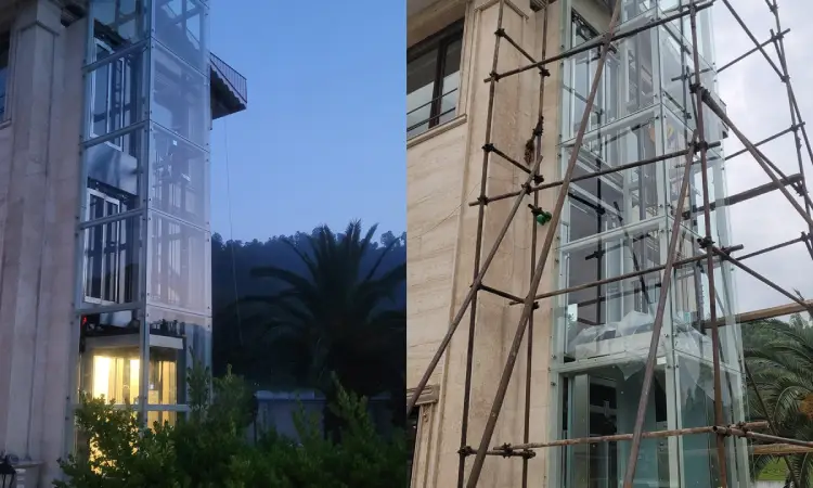 انتخاب آسانسور شیشه ای برای ساختمان