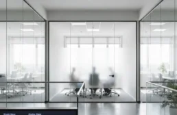پارتیشن شیشه‌ای اداری مدرن؛ راهنمای انتخاب متریال و استانداردهای اجرای فنی