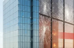 نقش شیشه‌های لمینت و سکوریت در ارتقای رتبه ایمنی ساختمان (بررسی ضوابط مقررات ملی)