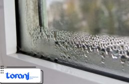 چرا شیشه دوجداره از داخل بخار می کند؟