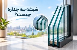 شیشه سه جداره چیست؟ بررسی مزایا و معایب